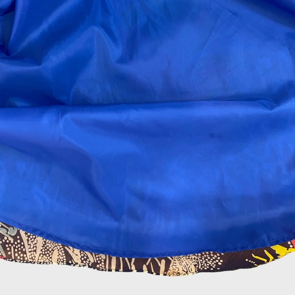 Vintage Don Luis De Espana Multicolor Funky Floral Print Flowy Maxi Dress S/M - Picture 9 of 12